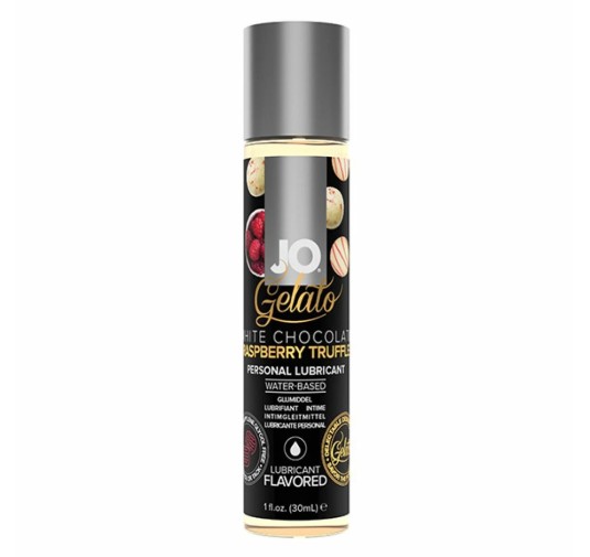 Lubrykant - System JO H2O Gelato White Chocolate Raspberry Truffle 30 ml